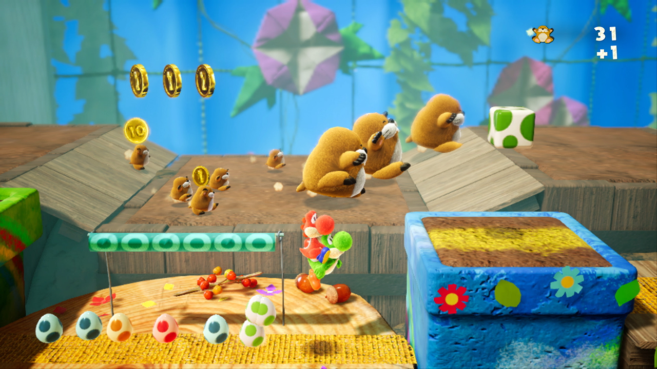 Yoshi's Crafted World screenshot