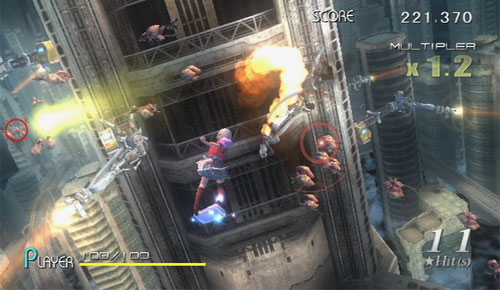 Sin and Punishment Star Successor screenshot