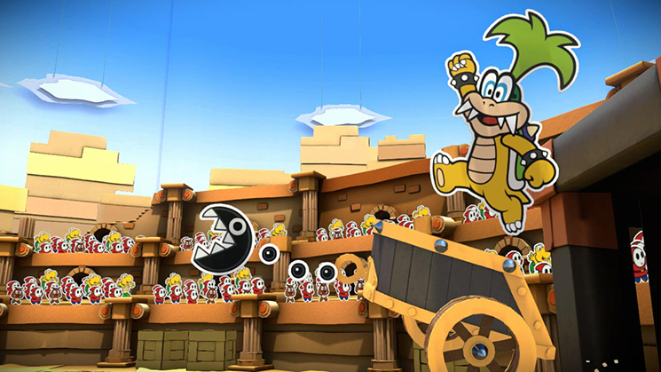Paper Mario: Color Splash screenshot