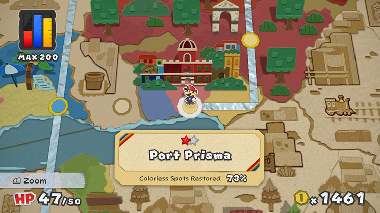 Paper Mario: Color Splash screenshot